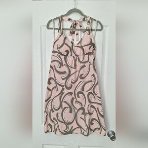 Tommy Bahama Swirl Pattern Backless Dress